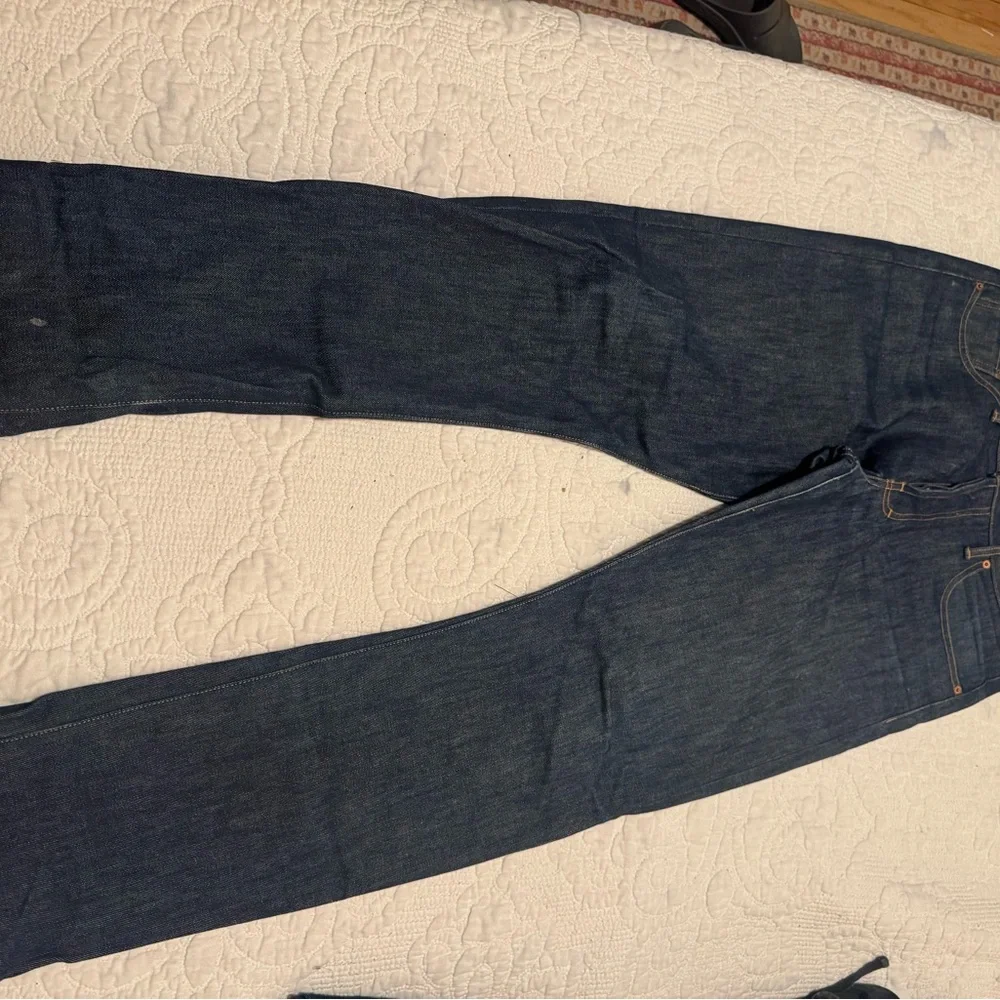 Taylor Stitch Slim Straight Dark Indigo Jeans